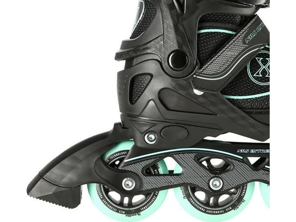 Nils Extreme skridskor NA11008 rekreativa justerbara svarta stl. 39-42