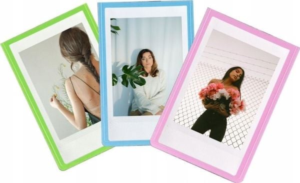 LoveInstant magnetisk fotorasme for kjøleskap til Fuji Instax Mini 11/9/8/7/40, sett med 5 farger