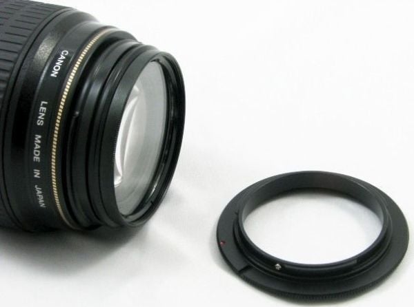 Mellomringadapter for omvendt makro for Olympus / Panasonic Micro 4/3 - 58mm