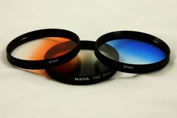 Seagull-suodattimen puolikkaat suodattimet 72mm:lle