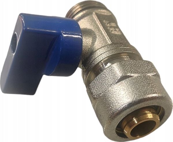 Hydroland Z.KUL.PEX.N kuleventil med mini-kobling PEX 1/2GZX16X1/2" blå // PX-ZKW-MINI-PEX-N