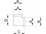Hydroland KOLANKO MOSIADZ 3/4" 7 H // LM.K.7.20