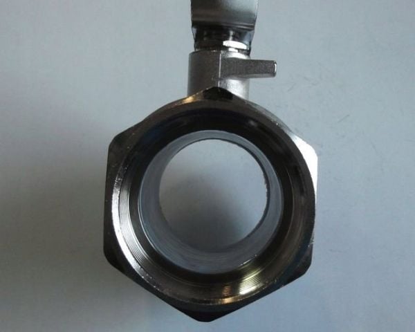 Tytan kuleventil vann 5/4" Tytan håndtak m/v / ZKW-32-WW-R-H-TYTAN