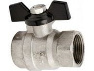 Titan kuleventil vann 1" MOTYL N/W // ZKW-25-WN-M-TYTAN