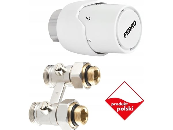 Ferro ZTV20 termostatsats, enkel til GRZ.doln.z glow.GT20 / GZ-pakke PR-1/2-FER-DOL-GT20