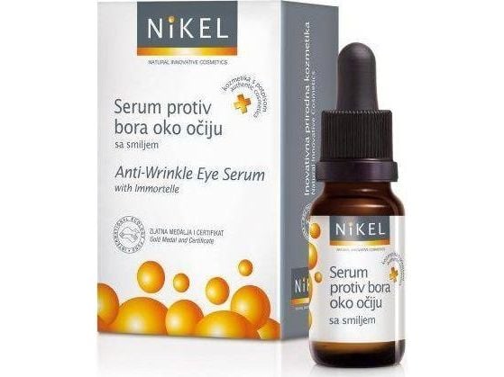 NIKEL nikkel anti-rynke øyeserum med blomst Imortelle 10 ml