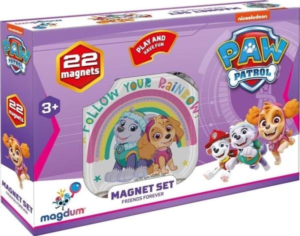 Maksik Magnets Paw Patrol 22 stk Patrol Friends Forever / jente ML4034-03