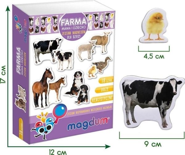 Maksim Magnesy Farma - Mamma og barn MV 6032-08