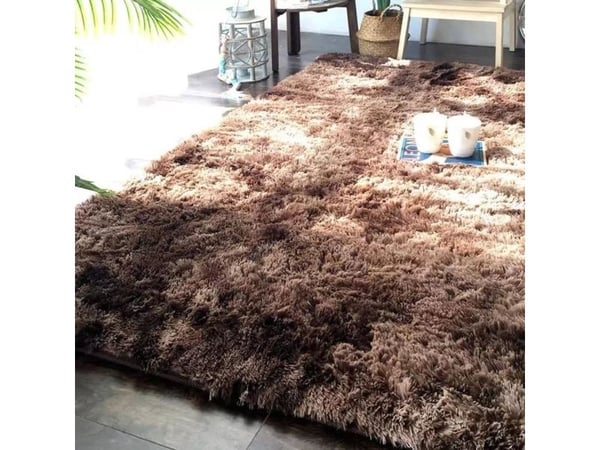 Strado teppe Ombre Shaggy 100x150 OmbreCoffee (brun) universell