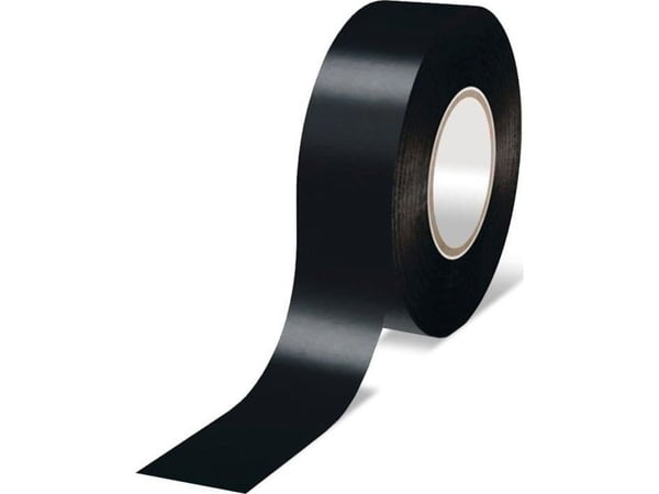 Dedra Electrical insulating PVC tape, black 19mmx33m