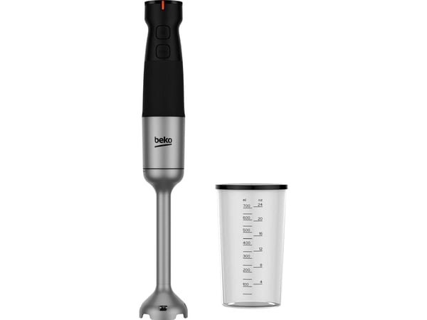 Beko HBA81762BX, Matlagingsblender, 1 l, Isknusing, 750 W, Rustfritt stål