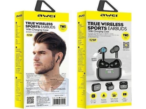 Awei T29P TWS trådløse hodetelefoner
