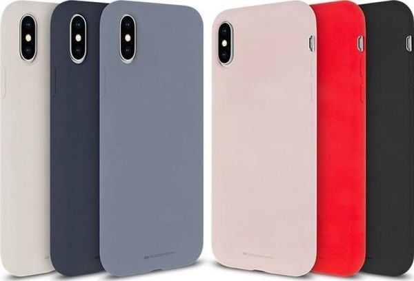 Dėklas Mercury Silikoninis dėklas Samsung A336 A33 5G levandos pilka