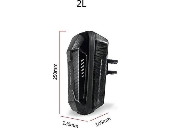 WildMan etui/holder til sparkesykkel WILDMAN ES8X, rammetaske, svart