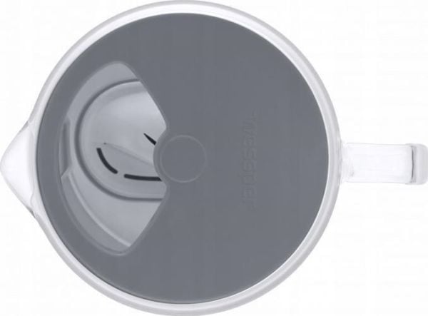 Wessper Aquamax Krystallinsk grå filterkanne + 1 patron