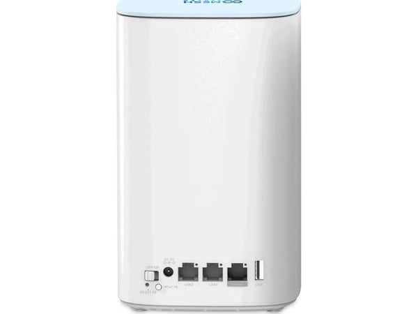Extralink DYNAMITE C31 MESH POINT AC3000 MU-MIMO HOME WIFI SYSTEM, Blå, Hvit, Innvendig lys, Mesh system, Kraft indikator, Status, System, Rundtvir...