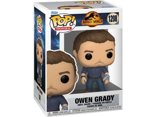 FUNKO POP! Jurassic World -vinyylikuvio - Owen Grady