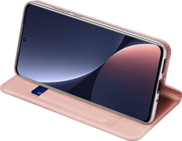Dux Ducis Dux Ducis Skin Pro hylsterdeksel med klaff Xiaomi 12 Pro rosa