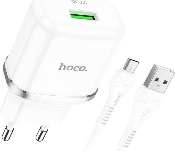 Hoco N3 lader 1x USB-A 3 A (6931474729378)