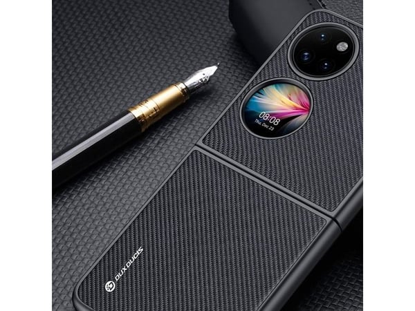Dux Ducis Fino-etui i nylon til Huawei P50 Pocket - Svart