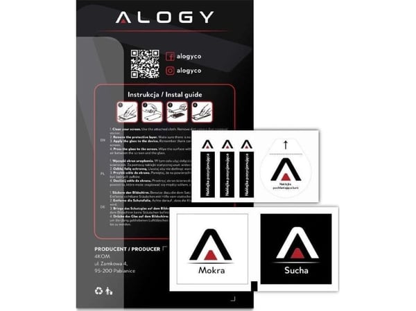 Alogy herdet glass til telefon, skjermbeskyttelse til Samsung Galaxy S21 FE, universell