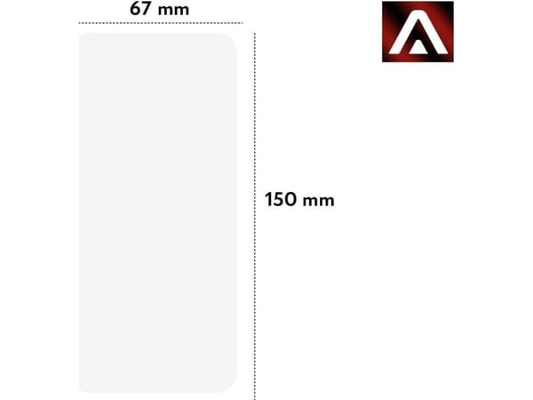Alogy herdet glass til telefon, skjermbeskyttelse til Samsung Galaxy S21 FE, universell