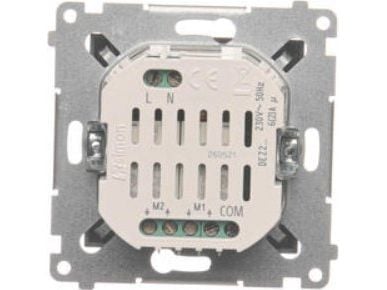 Kontakt-Simon Roller shutter switch/switch Kontakt-Simon Simon 54 DEZ2.01/46 double electronic module 230 V brown matt