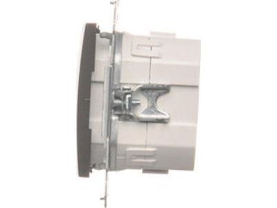 Kontakt-Simon Roller shutter switch/switch Kontakt-Simon Simon 54 DEZ2.01/46 double electronic module 230 V brown matt