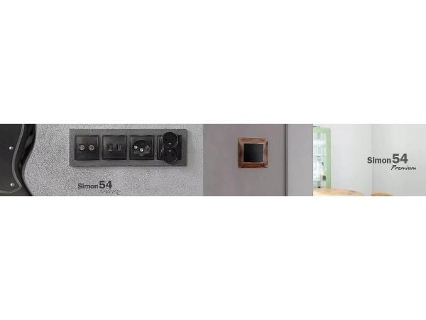 Kontakt-Simon Local roller shutter controller Kontakt-Simon Simon 54 DEZ1L.01/41 with automatic calibration and programmable favorite position cream
