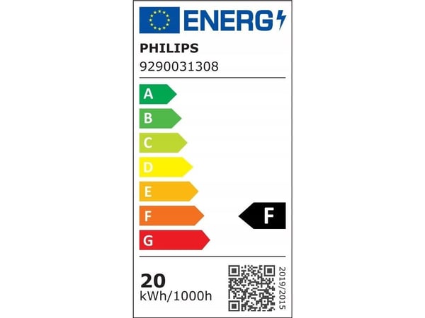 Philips ECOFIT58840, 19,5 W, 36 W, G13, 2000 lm, 20000 timer, Kjølig hvit