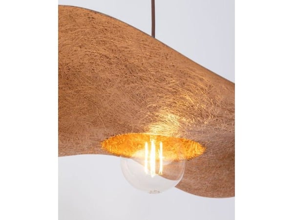 Sigma KAPELLO taklampe i metall med hatt brun