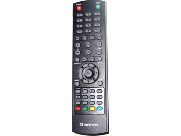 RTV-fjernkontroll Pilot Lexton universal for TV LCD/LED Manta UCT-044