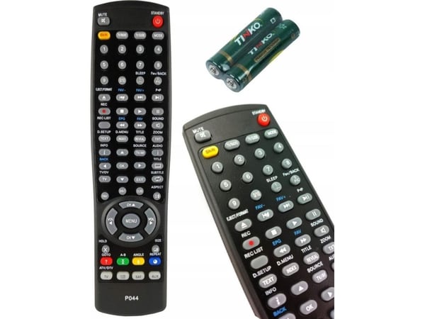 RTV-fjernkontroll Pilot Lexton universal for TV LCD/LED Manta UCT-044