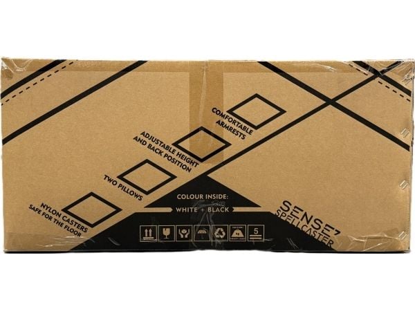 SENSE7 Spellcaster Senshi Edition XL lenestol hvit
