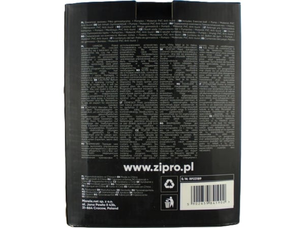 Zipro Anti-Burst Gym Ball 55 cm Lilla