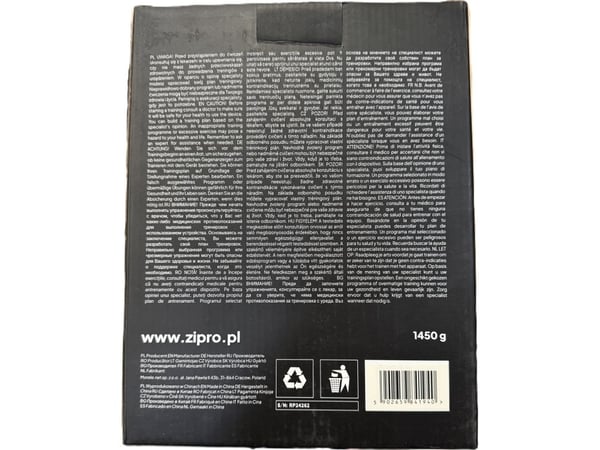 Zipro ZIPRO Anti-Burst treningsball 75 cm Fiolett
