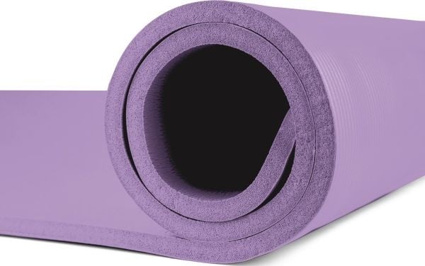 Treningsmatte 180 cm x 60 cm x 1,5 cm lilla