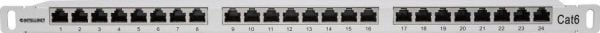 Intellinet 19" patchpanel 0,5U 24x RJ45 Kat. 6 FTP