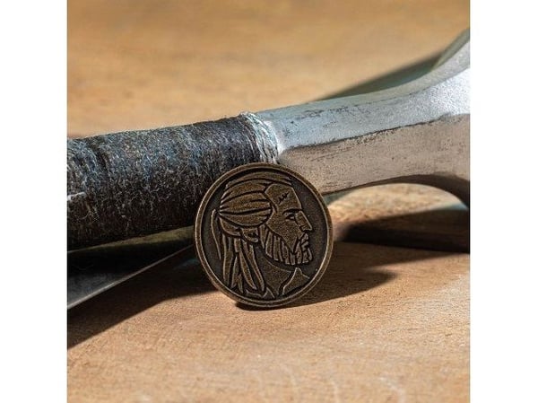 Q-Workshop komplett sett deler: Geralt - Sølv sverd