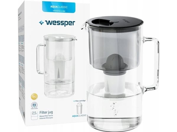 Wessper Jug Filter Jug (WES202-BK)