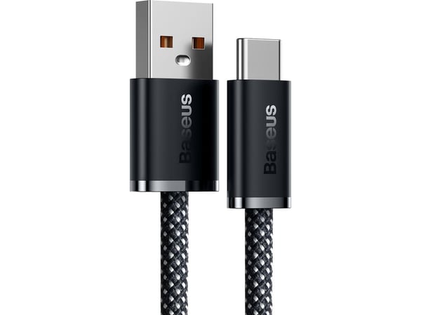 Baseus USB-A - USB-C 1 m USB-kaapeli Harmaa (CALD000616)