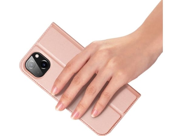 Dux Ducis Dux Ducis Skin Pro hylsterdeksel med klaff iPhone 14 Max rosa