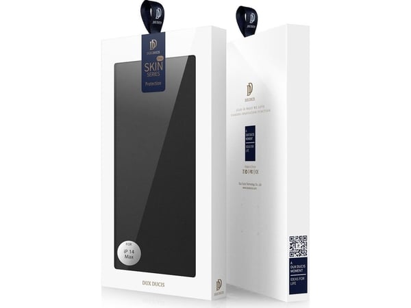 Dux Ducis Dux Ducis Skin Pro hylsterdeksel med klaff iPhone 14 Max svart