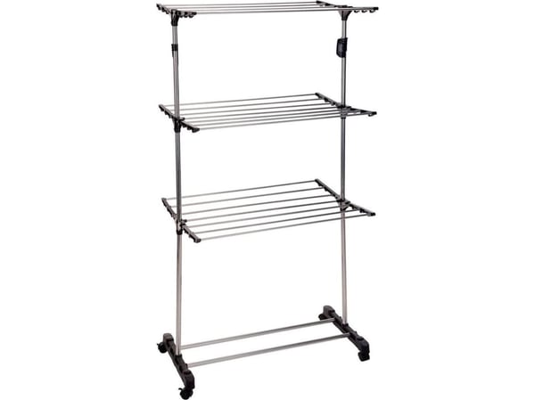 Tørkestativ for vask og håndklær Bathroom Solutions, 80x57x165 cm