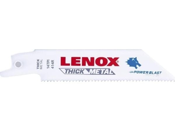 Lenox bajonettisahanterä 152mm - Bi-Metal 152x20x0.9mm 10TPI t/puu/metalli 610r 5kpl