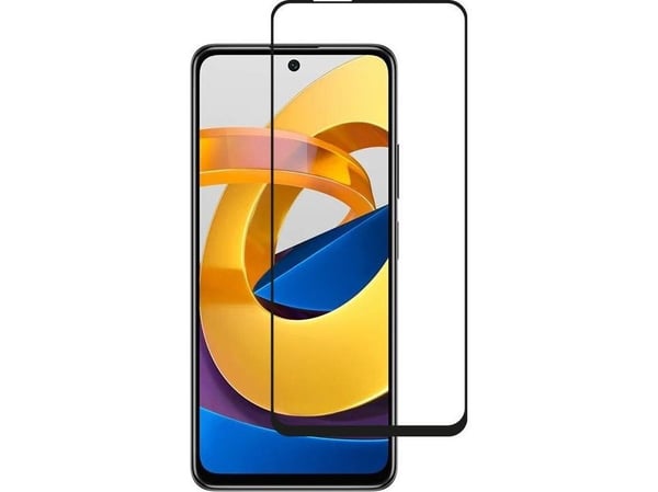 Crong Crong 7D Nano fleksibelt glass – ikke-sprekkende hybridglass 9H for hele skjermen på POCO M4 Pro 5G