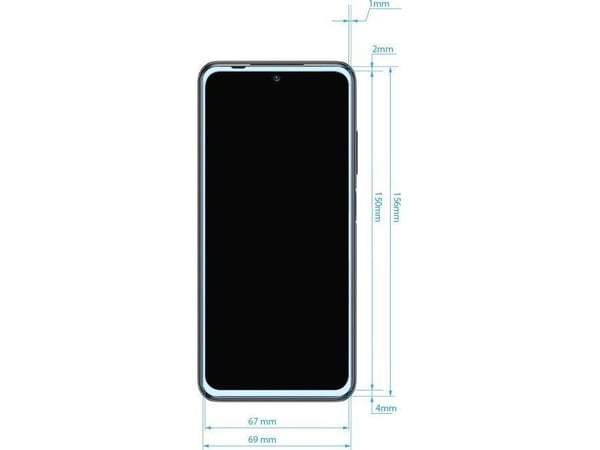 Crong Crong 7D Nano fleksibelt glass 9H for hele skjermen Xiaomi Redmi Note 10 5G