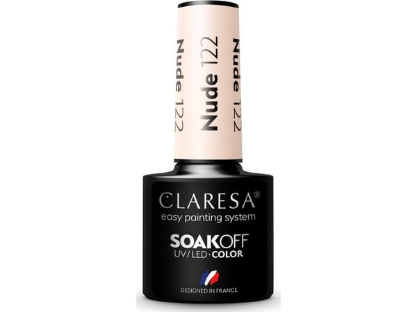 Claresa CLARESA Hybrid neglelakk NUDE 122 -5g