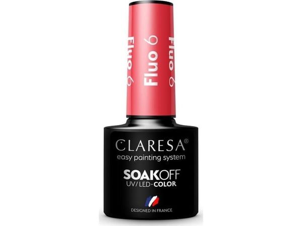CLARESA_Soak Off UV/LED Fluo hybridlakk 06 5g