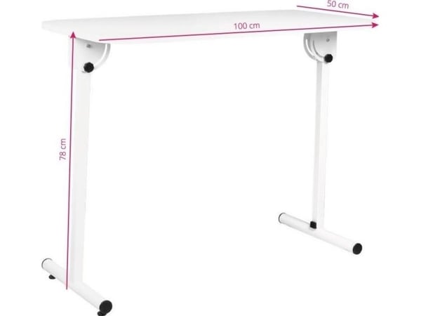 Activeshop mobilt sammenleggbart skrivebord ACTIVESHOP